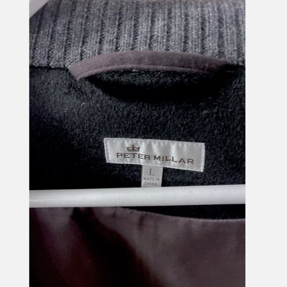 Peter Millar Wool Cashmere Crown Fleece Westport Jacket Men's size L - Picture 2 of 9